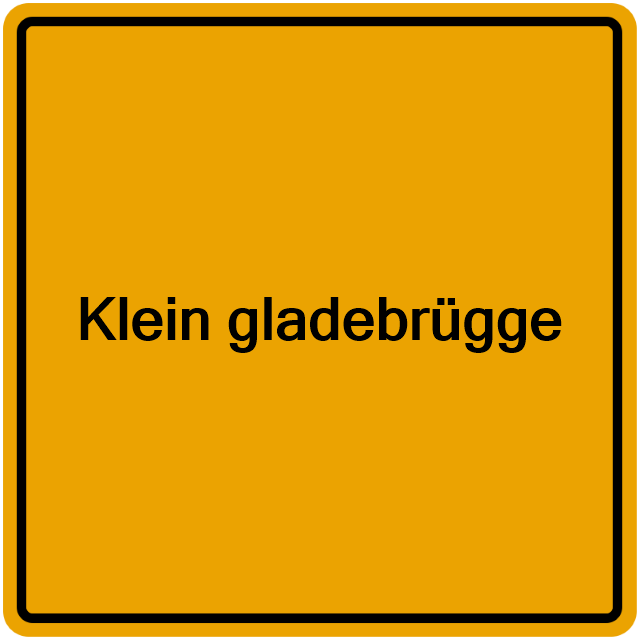 Einwohnermeldeamt24 Klein gladebrügge